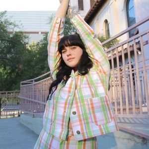 BBP Plaid Sailor Jacket